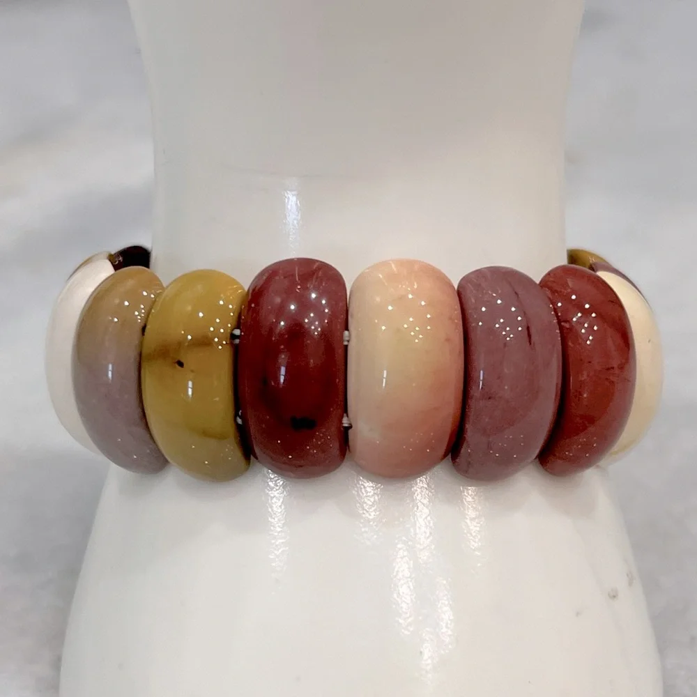 Kennedy Range Mookaite Stretch Bracelet